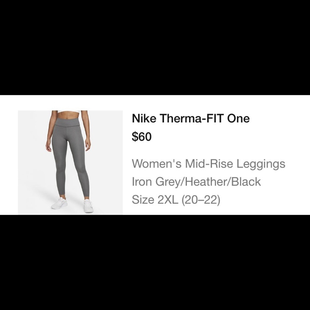 Nike therma dry leggings